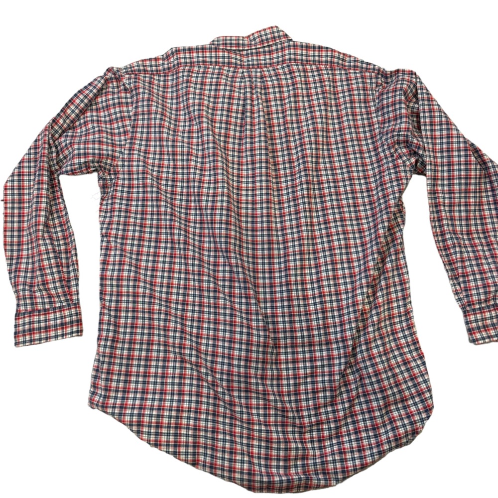Ralph Lauren Sport Men’s Red, White & Blue Button Down Shirt Size Large - Picture 2 of 7